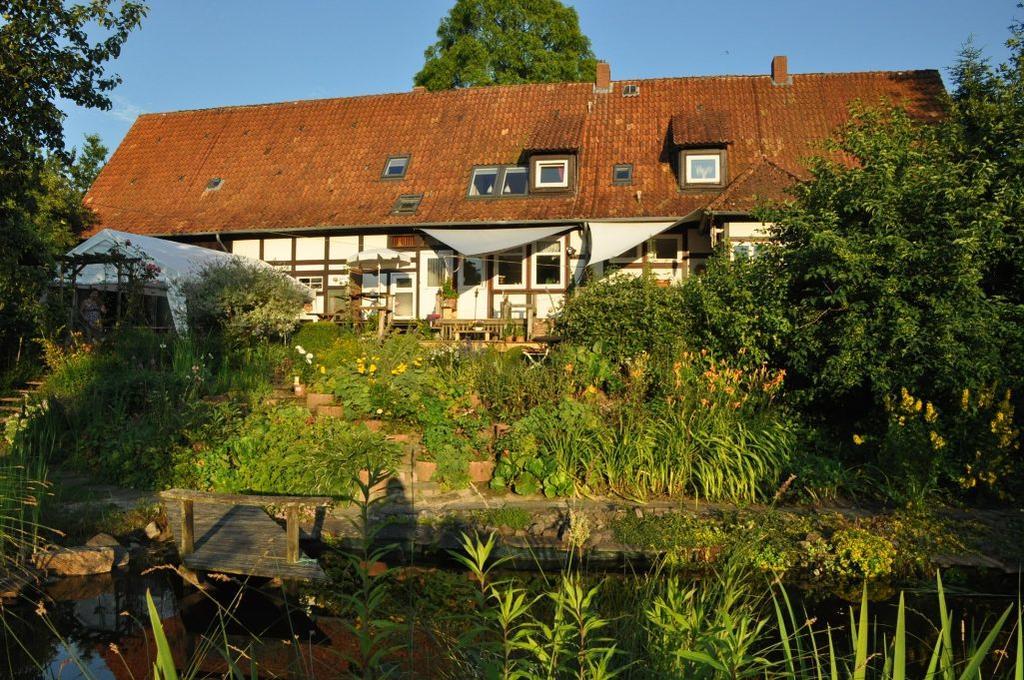 Apartamento Forsthaus Wilmeroederberg Polle Exterior foto